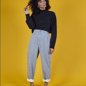 Lucy Yak High Waisted Stripe Organic 